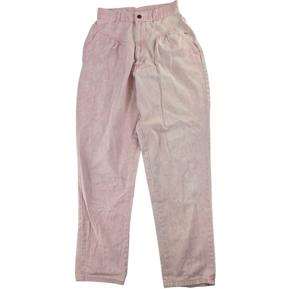 Smacs | Vintage Pleated Pink Jeans | Size 24 Waist